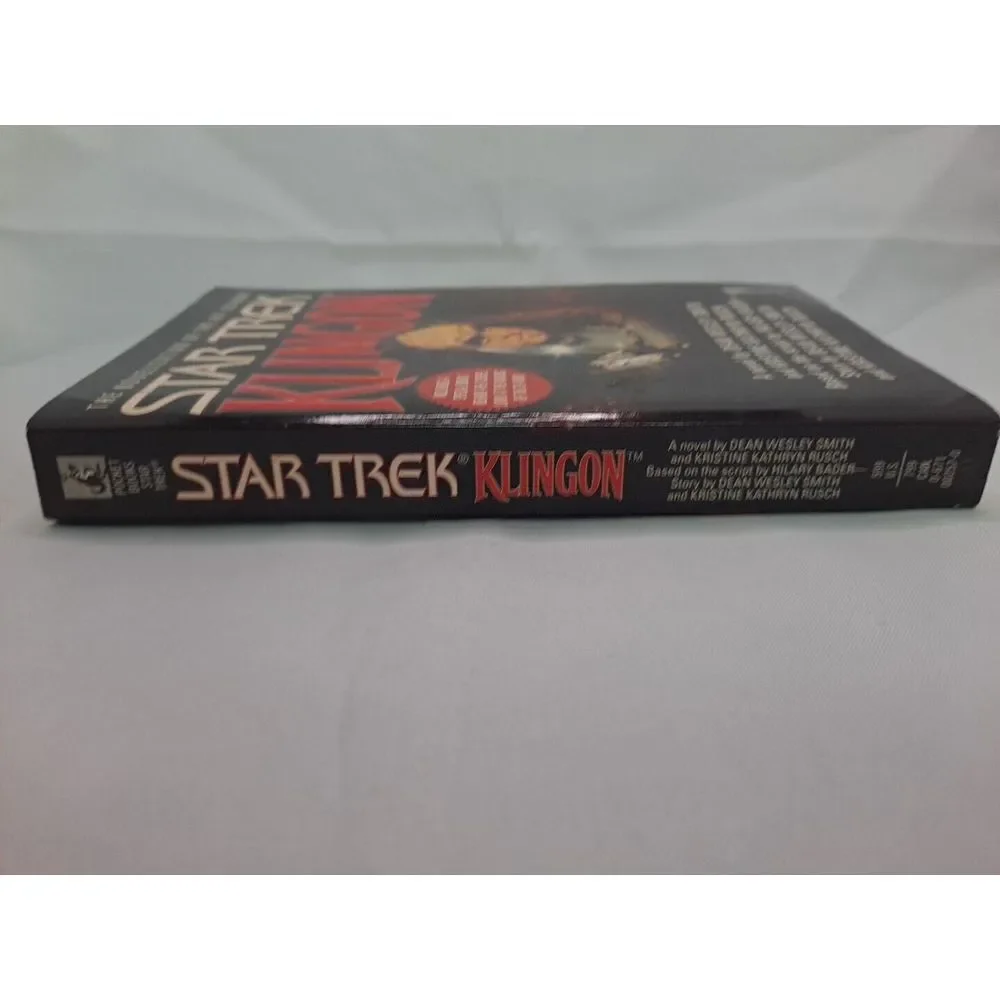 Star Trek: Klingon/ Pocket Books/1996/Novelization Of The CD-ROM Game/Good Cond.